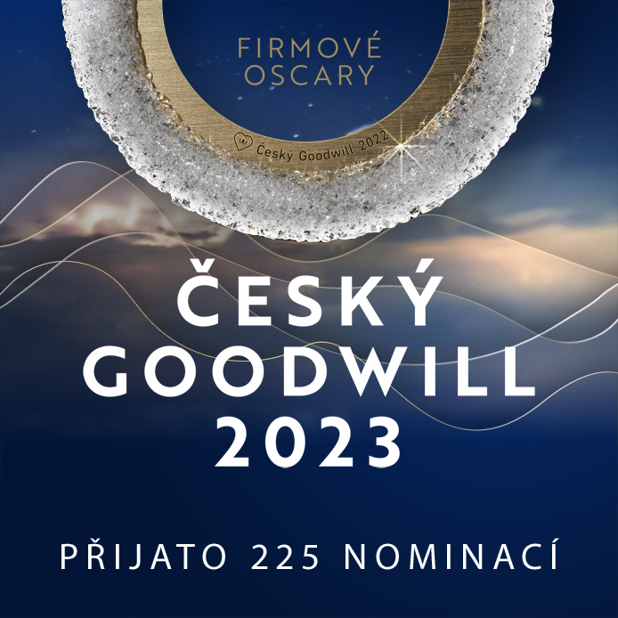 Neuvěřitelných 225 nominací na ocenění Český Goodwill 2023